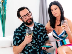 Spicy aesthetic mommy India Summer penetrated in the doggy style