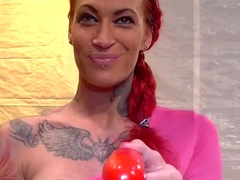 busty redhead milf gangbanged