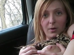 Stunning milf is touching her puss