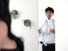 Busty Step mother Of Naughty Stepson Decided To Punish Him With Sex