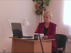 If he wants the job he has to get naked and fuck the boss lady