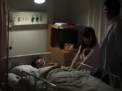 Cuckolding Japanese milf with big boobs loves hardcore sex