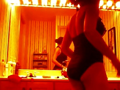 I am proud of my big tits and I love what I see in front of the mirror