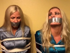 Withney And Amanda Gagged