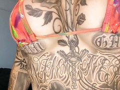 Red and Black Poker Dot Micro Bikini Try On Haul Melody Radford Onlyfans