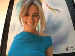 Porn Solo Model Displays Juicy Tits And Shaved Pussy On High Heels