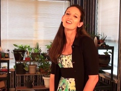 Small tits cougar Tiffany Owens loves pleasuring her wet pussy