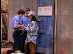 Brunette Nikki Taylor ravished hardcore by police man