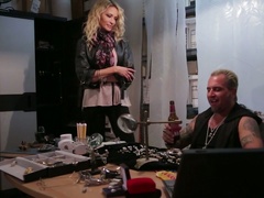 Jessica Drake fucking passionately in the office in super hot Wicked porn clip